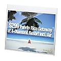 Officemate® Plastic Sign Holders, Horizontal, 11" x 8 1/2", Clear, Pack Of 6 1 thumbnail image