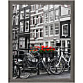 Amanti Art Narrow Wood Picture Frame, 31" x 25", Matted For 22" x 28", Regis Barnwood Gray 1 thumbnail image