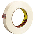 3M® 898 Strapping Tape, 1/4" x 60 Yd., Clear, Case Of 144