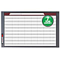 Quartet® InView™ Custom Dry-Erase Whiteboard, 35" x 47 1/2", Aluminum Frame With Gray Graphite Finish