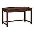 Office Star™ Baton Rouge 48"W Home Office Computer Desk, Brushed Walnut