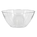 Amscan 5-Quart Plastic Bowls, 11" x 6", Clear, Set Of 5 Bowls 1 thumbnail image