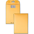 Quality Park™ Postage Savings ClearClasp® Envelopes, 6" x 9", Brown Kraft, Pack Of 100 1 thumbnail image