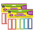 Teacher Created Resources Moroccan Magnetic Labels, 30 Labels Per Pack, Set Of 2 Packs
