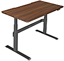 VARIDESK ProDesk Electric Height-Adjustable Desk, 60"W, Darkwood
