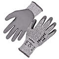 Ergodyne Proflex 7030 PU-Coated Cut-Resistant Gloves, Large, Gray
