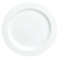 Amscan Plastic Plates, 10-1/4", White, Pack Of 16 Plates