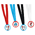 Amscan Dr. Seuss Cat In The Hat Award Party Favors, 11-1/2", Multicolor, 12 Favors Per Pack, Set Of 2 Packs 1 thumbnail image