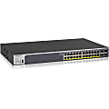 Netgear ProSafe GS728TP Ethernet Switch - 24 Ports - Manageable - 2 Layer Supported - Modular - 4 SFP Slots - GS728TP200NAS 1 thumbnail image