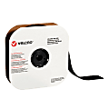 VELCRO® Brand Tape Roll, Loop, 2" x 75', Black 1 thumbnail image
