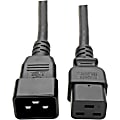 Tripp Lite 10ft Power Cord Extension Cable C19 to C20 Heavy Duty 15A 14AWG 10', P03601015A 1 thumbnail image