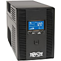 Tripp Lite UPS Smart 1500VA 900W Tower LCD Battery Back Up AVR Coax RJ45 USB 1 thumbnail image