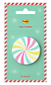Post-it® Jingle Sticky Notes, Candy Design, 1.8" x 1.8", 1 Candy Shaped Christmas Themed Cute Sticky Note Pad, 50 Sheets/Pad 1 thumbnail image