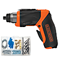 Black+Decker 4V Max Pivoting Handle Cordless Screwdriver With Accessory Kit 1 thumbnail image