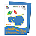 SunWorks® Construction Paper, 9" x 12", Blue, Pack Of 50