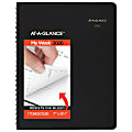 AT-A-GLANCE® 2026 Weekly Hourly Appointment Book Planner, Black, Medium, 7" x 8 3/4" 1 thumbnail image
