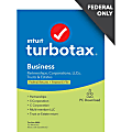 TurboTax Desktop Business 2020 Federal Return and Efile (Windows)