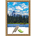Amanti Art Florentine Gold Wood Picture Frame, 27" x 39", Matted For 24" x 36"