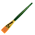 Princeton Series 4350 Ashley Paint Brush, 1", Stroke Bristle, Synthetic, Green 1 thumbnail image