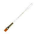 Princeton Series 4350 Ashley Paint Brush, 1/2", Square Wash Bristle, Synthetic, Green 1 thumbnail image