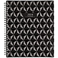2024-2025 AT-A-GLANCE® Elevation Block Format Weekly/Monthly Planner, 7" x 8-3/4", Black, January 2024 To January 2025, 75951P05