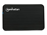 Manhattan Hi-Speed USB, SATA, 2.5" Drive Enclosure, Black