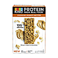 KIND Protein Bar Crunchy Peanut Butter, 1.76 oz, 12 Count