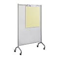 Safco® Rumba™ Tablet Hooks For Double-Sided Whiteboard/Collaboration Screens, 1 1/4"H x 3/4"W x 2 1/2"D, Gray 1 thumbnail image