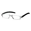 Dr. Dean Edell Slim Vision Reading Glasses, +2.50, Black