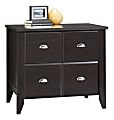 Sauder® Shoal Creek 34-3/4"W x 21-5/8"D Lateral 1-Drawer File Cabinet, Jamocha Wood