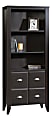 Sauder® Shoal Creek 69"H 4-Shelf Library With 2 Doors, Jamocha Wood Finish, Standard Delivery