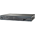 Cisco 881V Multi Service Router - ISDN - 12 Ports - 4 RJ-45 Port(s) - Management Port - Slots256 MB - Fast Ethernet - Desktop - 1 Year 1 thumbnail image