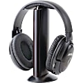 Pyle Professional PHPW5 Headset - Stereo - Wireless - Over-the-head - Binaural - Ear-cup