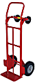 2-Position Convertible Hand Truck, 800 lb Load Cap, 8 in x 14 in Toe Plate, Flow Back Handle, Solid Puncture Proof Wheels 1 thumbnail image