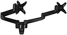 Mount-It! Dual-Monitor Wall Mount Arm, 14"H x 10.2"W x 8.5"D, Black 1 thumbnail image
