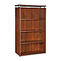 Lorell® Ascent Series Bookcase, 4-Shelf, Cherry