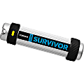 Corsair 128GB Flash Survivor USB 3.0 Flash Drive - 128 GB - USB 3.0 - 85 MB/s Read Speed - 70 MB/s Write Speed 1 thumbnail image
