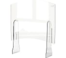 Rosseto Serving Solutions Adjustable Sneeze Guard, 36" x 33-1/2", Clear 1 thumbnail image