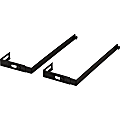 Lorell® Metal Cubicle Hangers, Black, Pack Of 2 1 thumbnail image