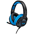 iLive Electronics IAHG49B Over-The-Ear Gaming Headphones, Black/Blue