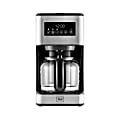 Melitta Aroma Tocco Plus 12-Cup Programmable Hot And Iced Drip Coffee Maker With Glass Carafe And Touch Control Display, Black 1 thumbnail image
