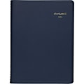 2025-2026 AT-A-GLANCE Monthly Planner, 9" x 11", Navy, January To March, 7026020