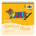Art Street® Sketch Book, 9" x 9", 40 Sheets, White