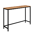 Sauder® North Avenue Sofa Table, 28"H x 41-1/2"W x 11-1/2"D, Sindoori Mango/Black 1 thumbnail image