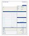 TOPS® 3-Part Job Invoices, 8 1/2" x 11", Pack Of 50 Sets 1 thumbnail image