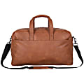 Kenneth Cole Reaction Vegan Leather Single-Compartment Carry-On Bag, 12"H x 20"W x 9"D, Cognac