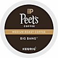 Peet's K-Cup Big Bang K-Cup Pods - Compatible with Keurig K-Cup Brewer - Medium - 22 K-Cup - 22 / Box
