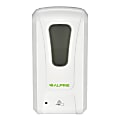 Alpine Industries Wall Mount Automatic Foam Hand Sanitizer Soap Dispenser,1200 ml, White