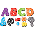 Teacher Created Resources Chevron 3" Magnetic Letters - Learning Theme/Subject - 67 (Letter) Shape - Magnetic - Chevron - Durable, Damage Resistant - 0.10" Height x 3" Width x 3" Depth - Multicolor - 67 / Pack 1 thumbnail image