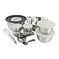Oster Tobias All-In-One Cooking Tool Set, Silver, Set Of 24 Pieces 1 thumbnail image